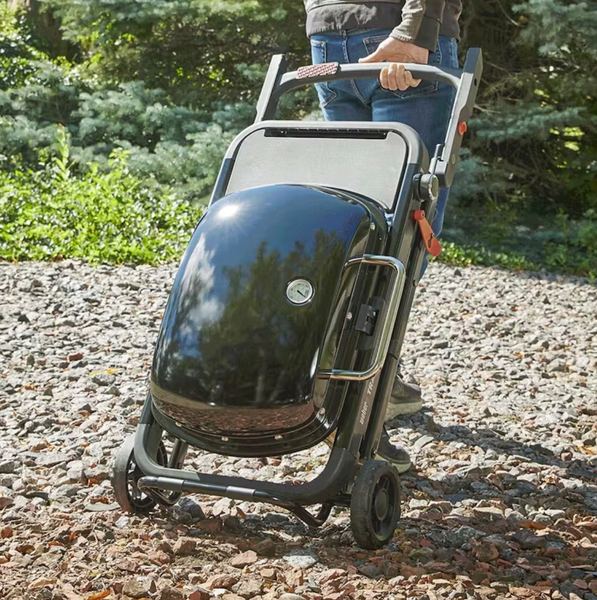 Гриль газовий Weber Traveler чорний | Барбекю для дому та пікніку Weber Traveler Black фото